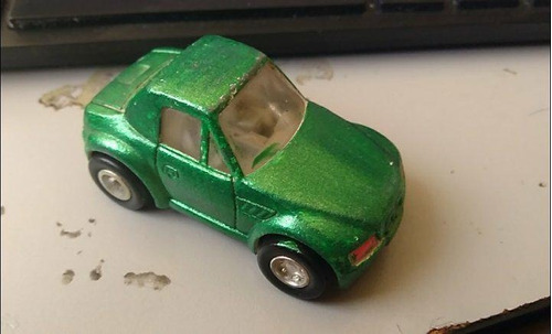 High Speed China Die Cast Custom Green Car 6.5 Cms