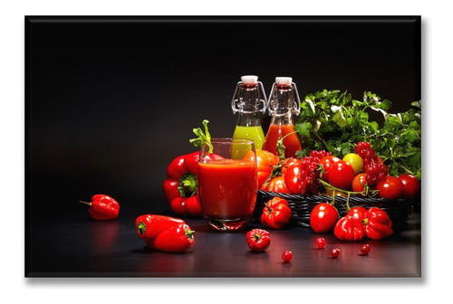 Cuadro Canva Jugo De Verduras 60*90 Cm