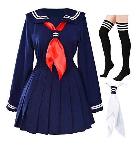 Disfraz Cosplay Clásico De Uniforme Tipo Marinero Talla M