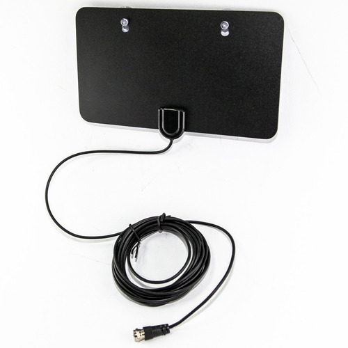 Antena Interior Chata Tda Hdtv Digital P/ Vidrio Pared Htec