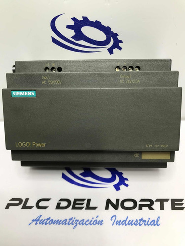 Siemens 6ep1332-1sh41 Fuente De Poder Logo! (Usado)