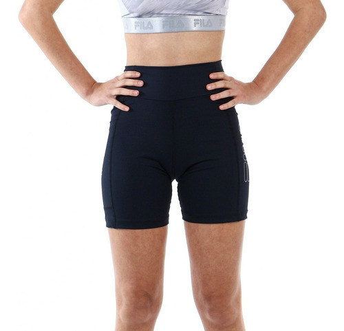 Short De Mujer Fila High Performa - Black