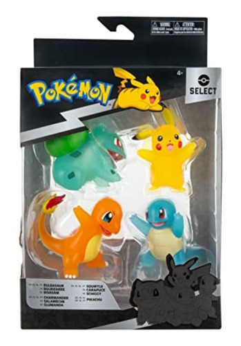 Pokemon Pack X 4 Figuras Coleccionables