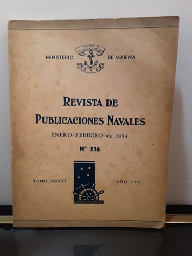 Adp Revista De Publicaciones Navales N° 516 / 1954