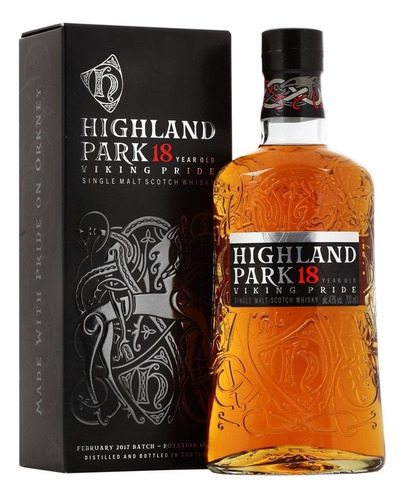 Whisky Highland Park 18 Años 700ml En Estuche