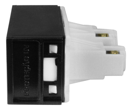 Módulo Tomada 20a 250v Preto - Linha Slim Ilumi - 811414