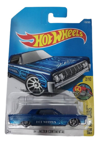 Hotwheels Lincoln Continental Sellado Nuevo Original 