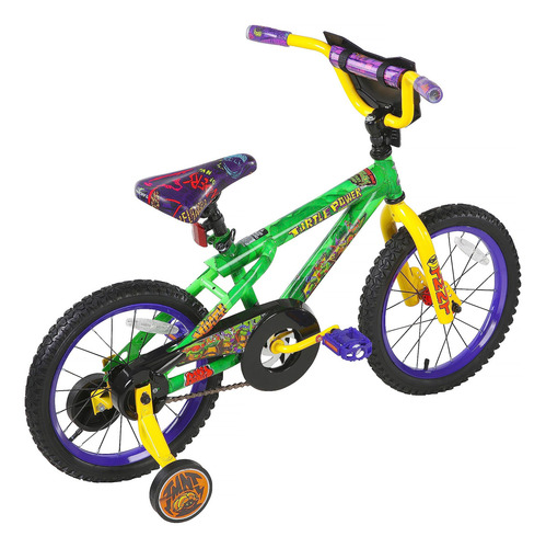 Bicicleta Infantil 16 Pulgadas Divertida Y Resistente