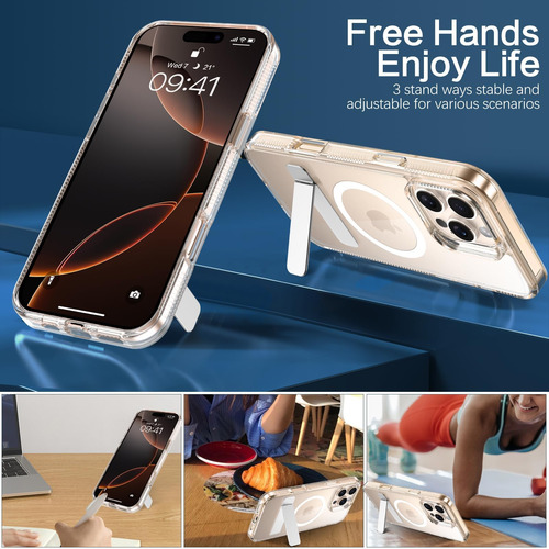 Bentoben Compatible Con La Caja De iPhone 16 Pro Max, Para L