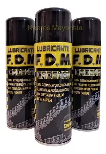 Lubricante Aceite De Cadena Fdm 230ml Pack X12 Unid Moto