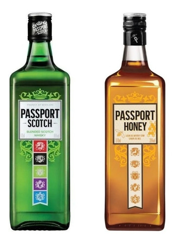 1 Whisky Passport 670ml 1 Whisky Passport Honey/mel 670ml