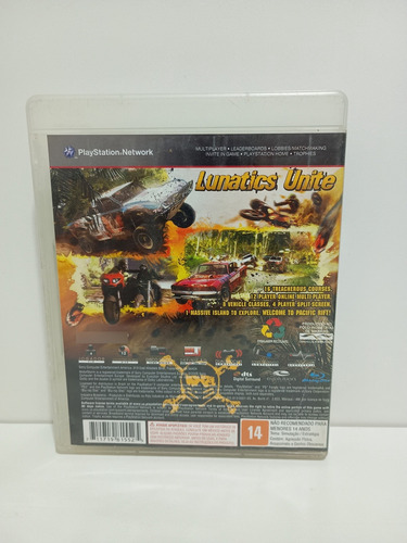 Jogo Motorstorm Pacific Rift Ps3 (mídia Física) Completo (Usado)