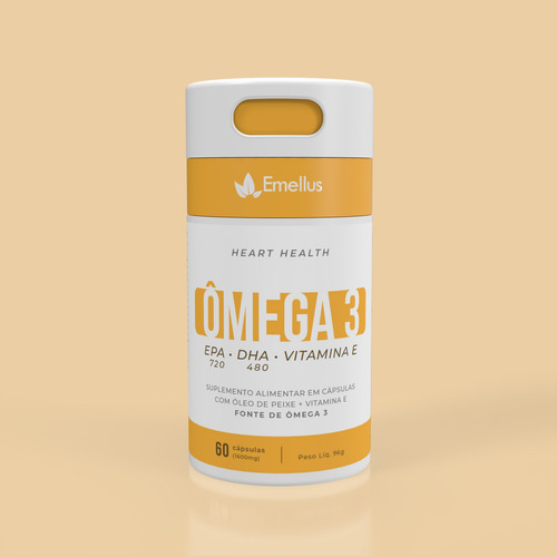 Ômega 3 - 60 Cápsulas - Epa E Dha Altíssimos