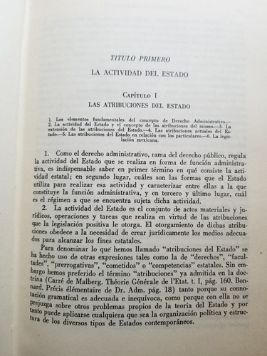 A0 Derecho Administrativo 17.a Edición Gabino Fraga (Usado)
