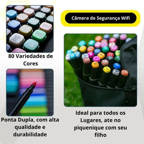 Estuche Compacto For Rotuladores De Doble Punta De 48
