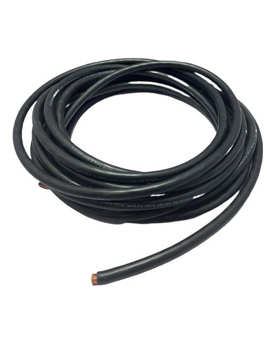 Cable Para Batería Automotriz Numero 2 Cobre 100% X Metro