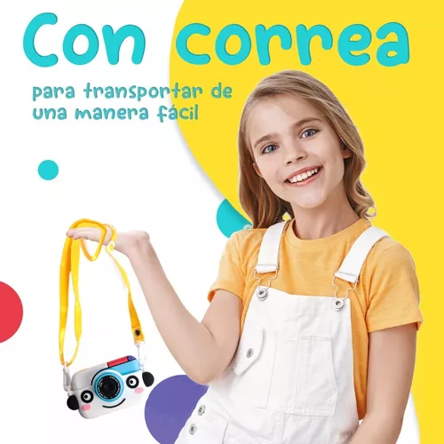 Multiventas LEX - Mini cámara fotográfica infantil Captura fotos hasta en  12Mp También graba video Incluye cordón para evitar caídas o pérdidas  Medidas: 8cm x 6cm x 5cm Requiere microSD, soporta hasta