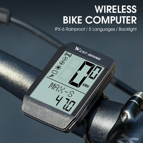Velocímetro Inalámbrico Para Computadora De Bicicleta, Odóme