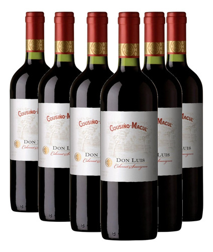 Vinho Tinto Cousino Macul Dom Luis Cabernet 750ml (6 Und)