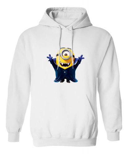 Sudadera Con Gorro Minion Drácula Vampiro 