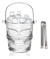 Comprar Hielera Cubeta Hielo Calavera Craneo Cristal Cerveza 1 Litro