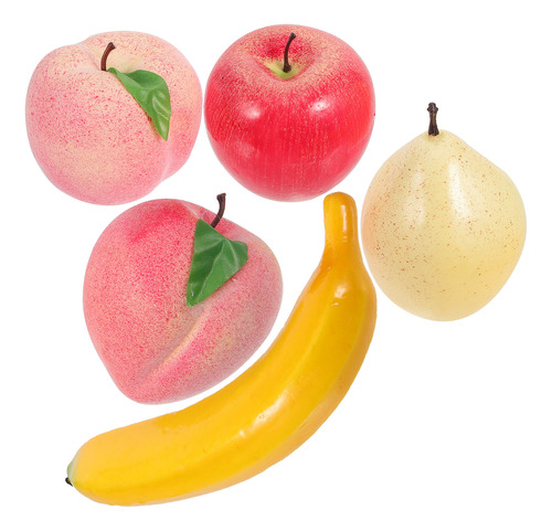Decoraciones De Frutas Artificiales Con Forma De Pera Sintét