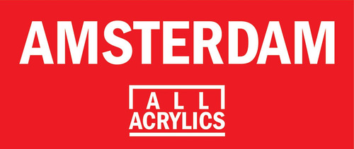 Tarro Acrílico 500 Ml Verde Esmeralda Amsterdam Serie Estánd