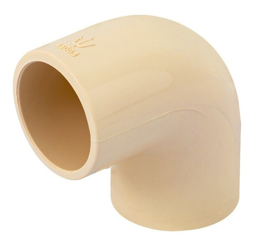 Codo 90° De Cpvc De 1-1/2', Foset Color Beige