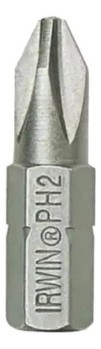 Kit 10 Ponta Power Bit Phillips 49mm X 1/4 X 2-irwin
