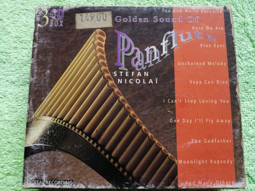 Eam 3 Cd Box Set Stefan Nicolai Golden Sound Of Panflute '93