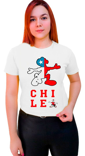 Polera Chile Fiestas Patrias Condorito Exclusivo Familia 034