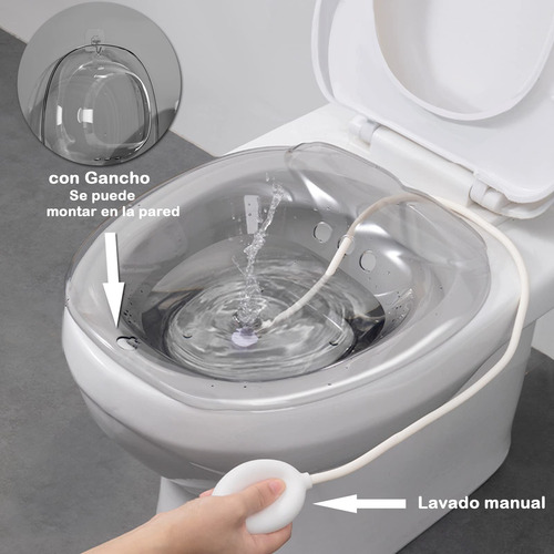 Baño Perineal Sobre El Inodoro, Baño De Asiento Para