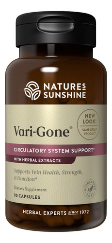 Vari-gone Circulación Natural Sunshine Importado 90 Capsulas