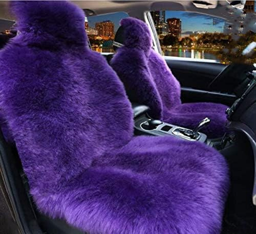 Funda Asiento Coche Piel Oveja Australiana Genuina Ajuste