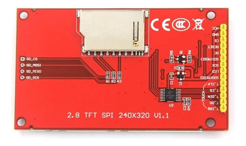 Fainwan Ili Spi Tft Lcd Pantalla Panel Touch Módulo 240x320
