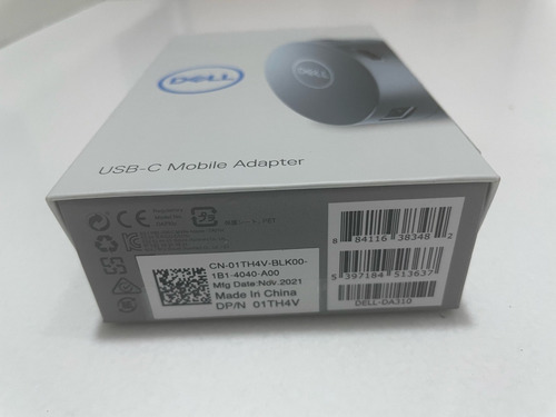 Imagen 4 de 5 de Dock Universal Dell Da310 Usb-c 7 En 1 Power Pass Through