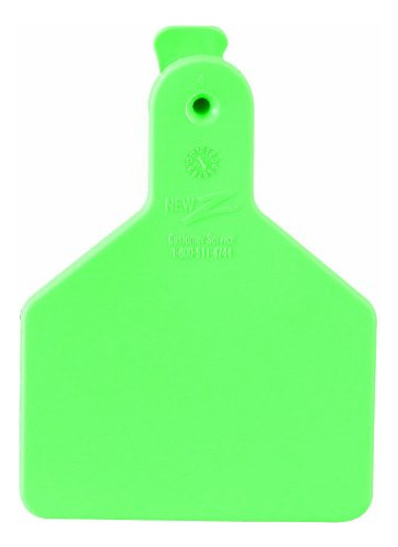 Ags 25 Etiqueta Blanco Para Pantorrilla Color Verde