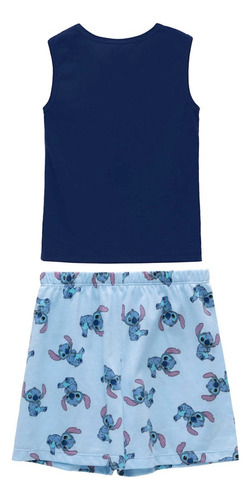 Pijama De Stitch Infantil, Disney