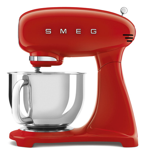 Smeg Batedeira 50's Stand Mixer Retro-style Preto 110v Cor Vermelho Frequência 60hz