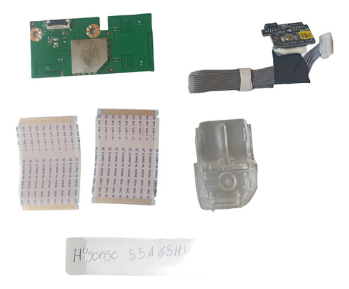 Botonera+sensor+flex Hisense 55a65hv Servitec Newton 98 (Usado)