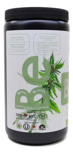 Fibra De Hemp Organica De 454 Gr Be Hemp