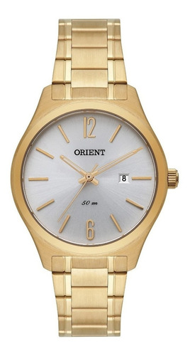 Relógio Feminino Orient Prova D'água Fgss1177 S2kx Dourado 