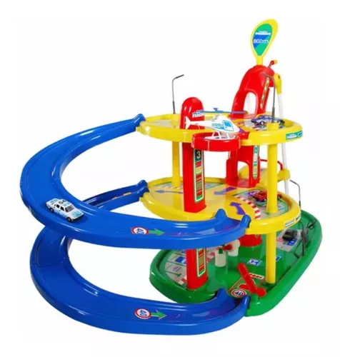 Pista Playset Infantil Posto Corpo de Bombeiros Carrinho e Helicóptero  Brinquedo Map Toys - Camilo's Variedades