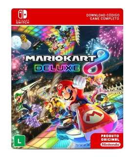 Mario Kart 8 Deluxe - Nintendo Switch 16 Dígitos Envio Flash
