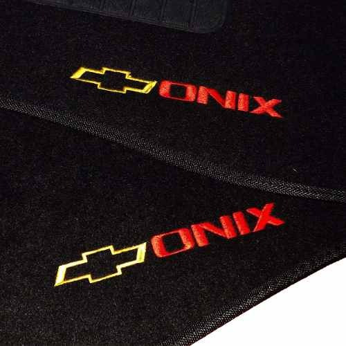 Imagem 2 de 4 de Tapete Carpete Personalizado Onix 2012 2013 2014 5 Peças