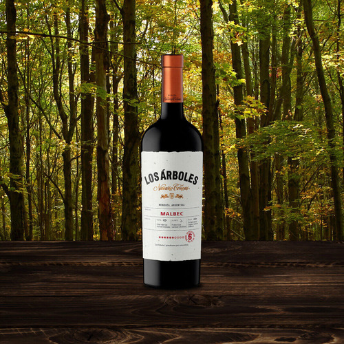Vino Tinto Los Arboles Malbec Navarro Correas - Caja X6