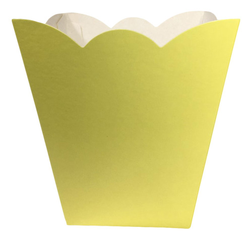 20 Cachepot Papel Kraft Ou Branco Aniversário