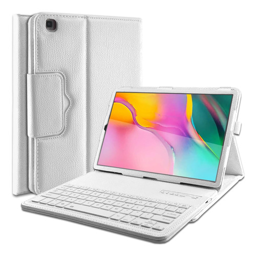 Hsiaoz Funda Con Teclado Para Galaxy Tab A 10.1 2019 (modelo