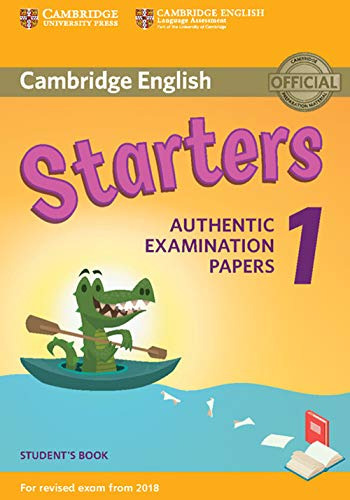 Camb Young Learners English Starters 1 Rev Exam 2018 - Sb - 