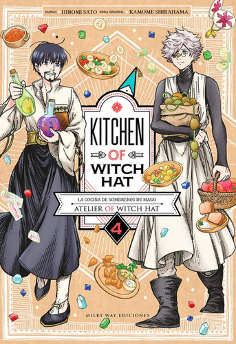 Livro Fisico -  Kitchen Of Witch Hat 04